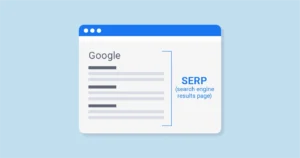 Google SEO Ranking Results Page